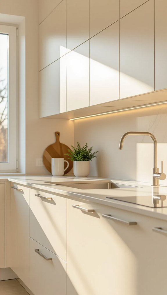 22 Kitchen Cabinet Color Ideas for Modern and Timeless Style 19 warm inviting kitchen aesthetics