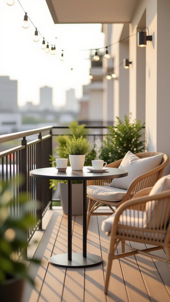 balcony space saving furniture