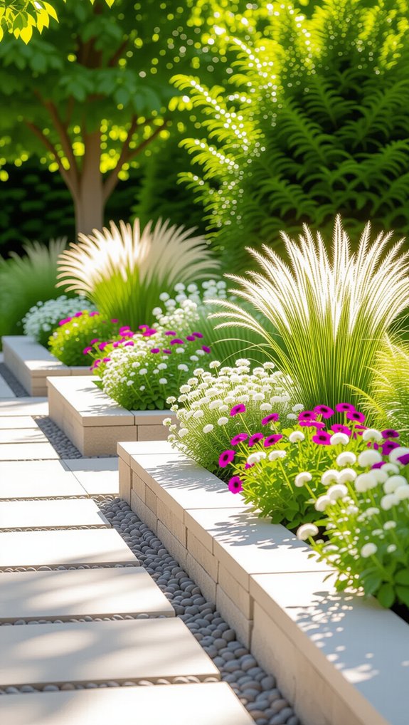 charming raised beds design