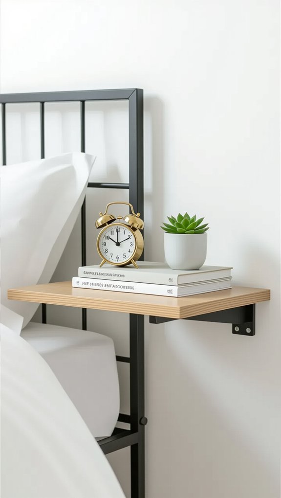 compact bedside storage solution