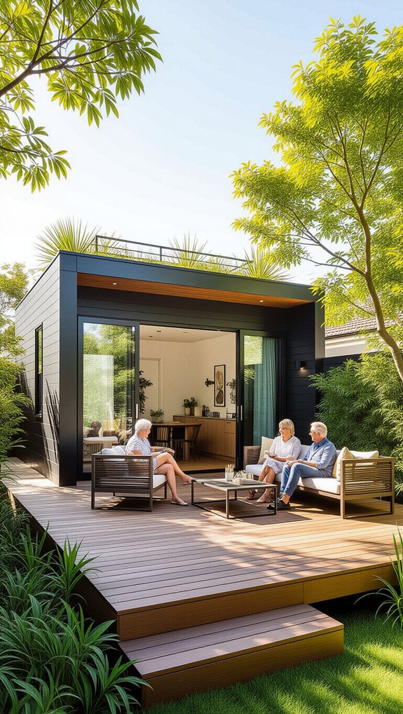 connected private family living