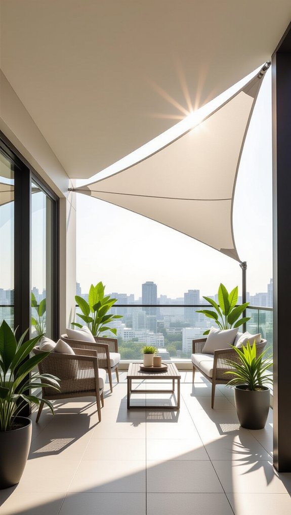 cozy balcony privacy solutions