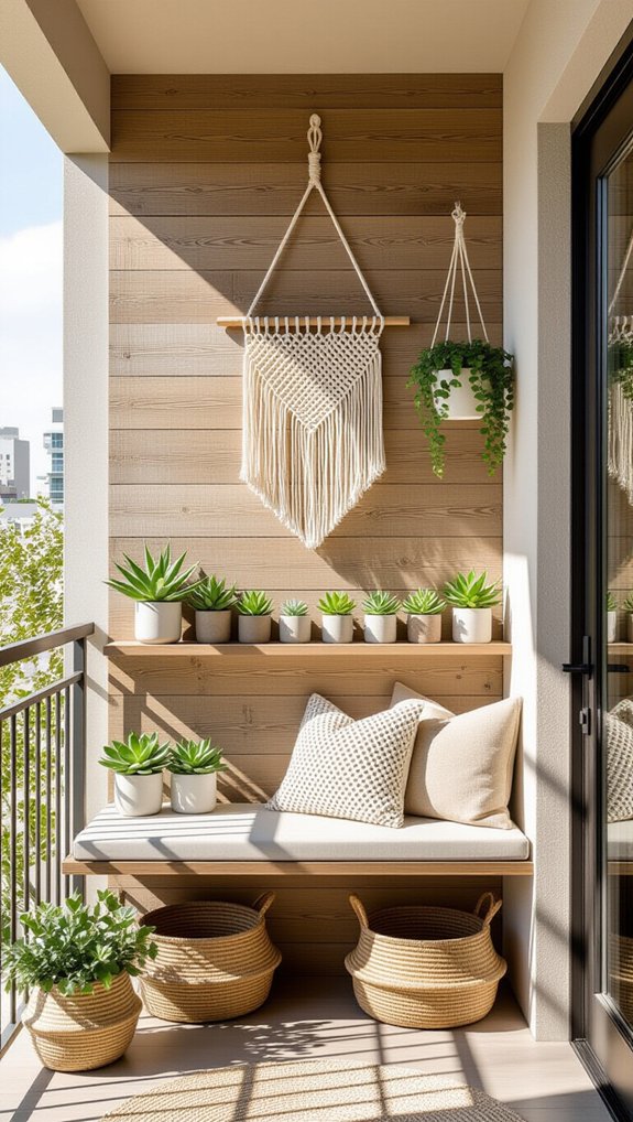 diy balcony wall art