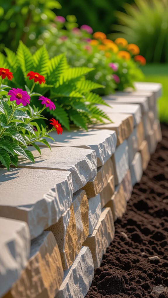 durable charming garden walls