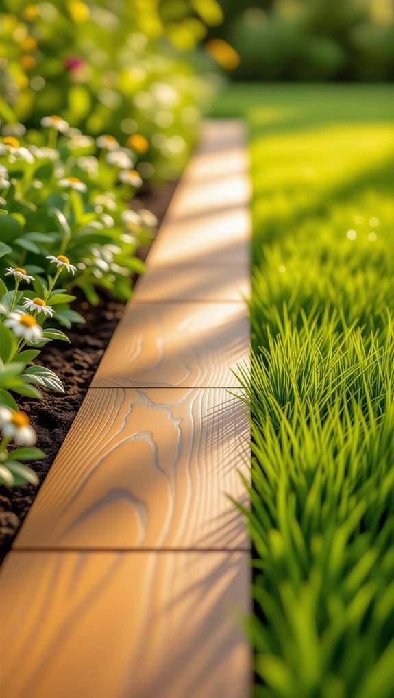 durable low maintenance garden edging