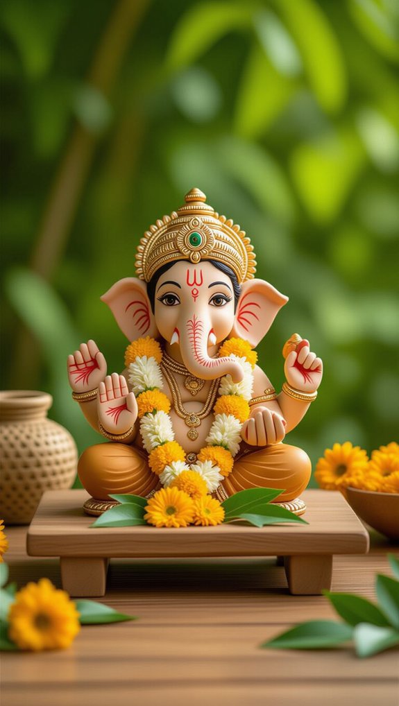 eco friendly ganpati celebration