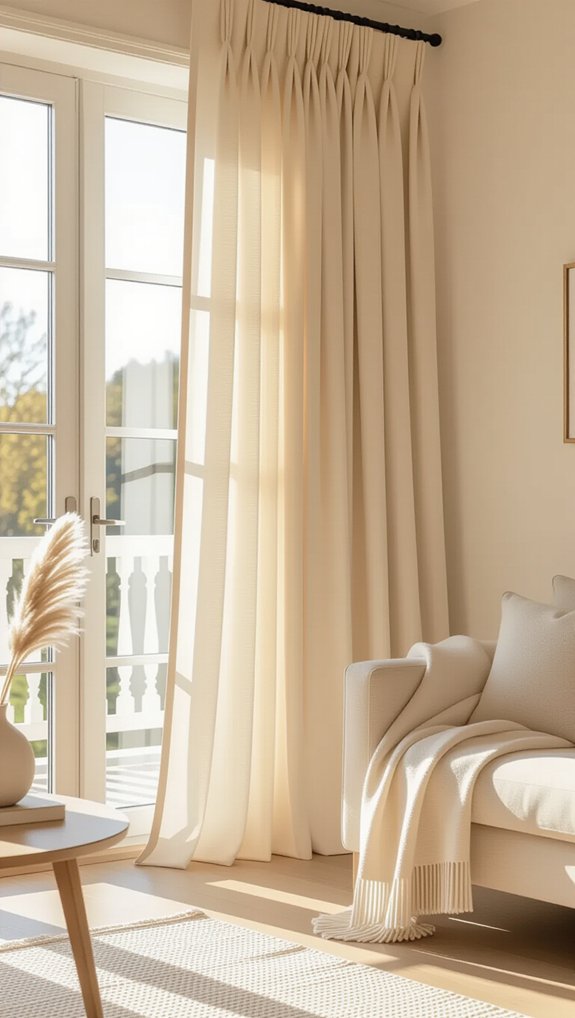elegant lightweight window treatments