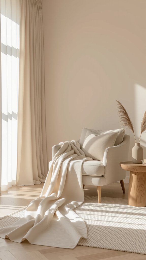 16 Beige Living Room Ideas for a Stylish and Cozy Space 17 elevate with custom drapes