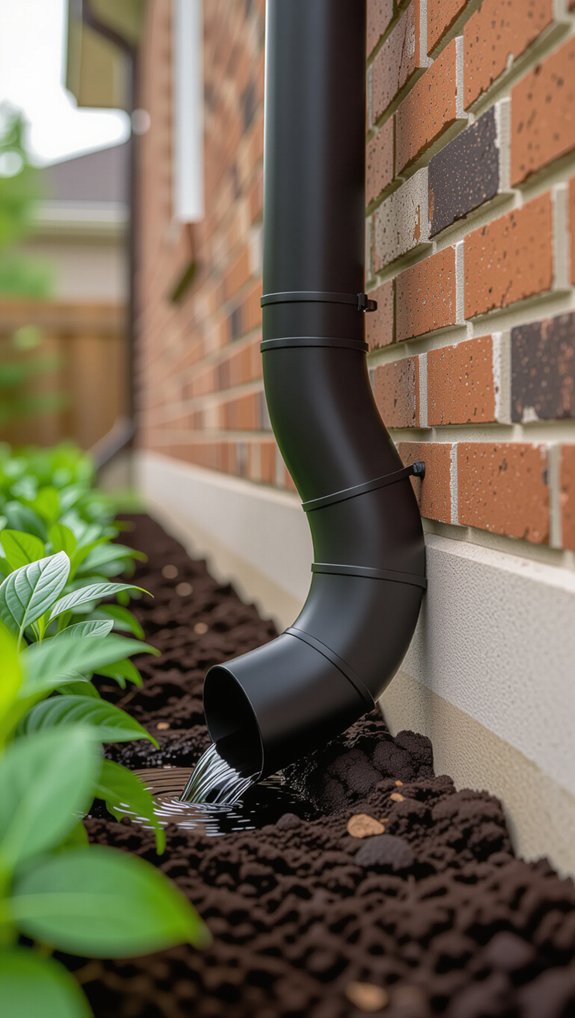 flexible drainage solution installation