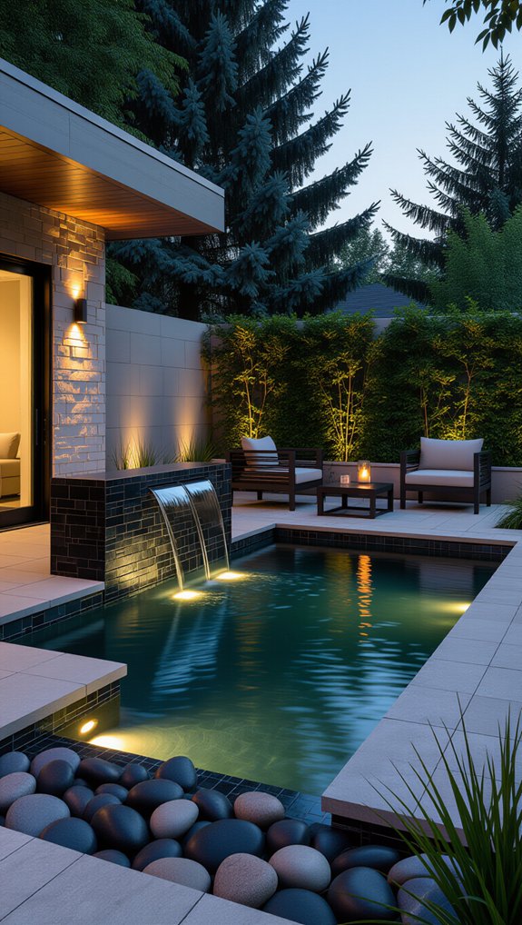 fountains enhance outdoor tranquility