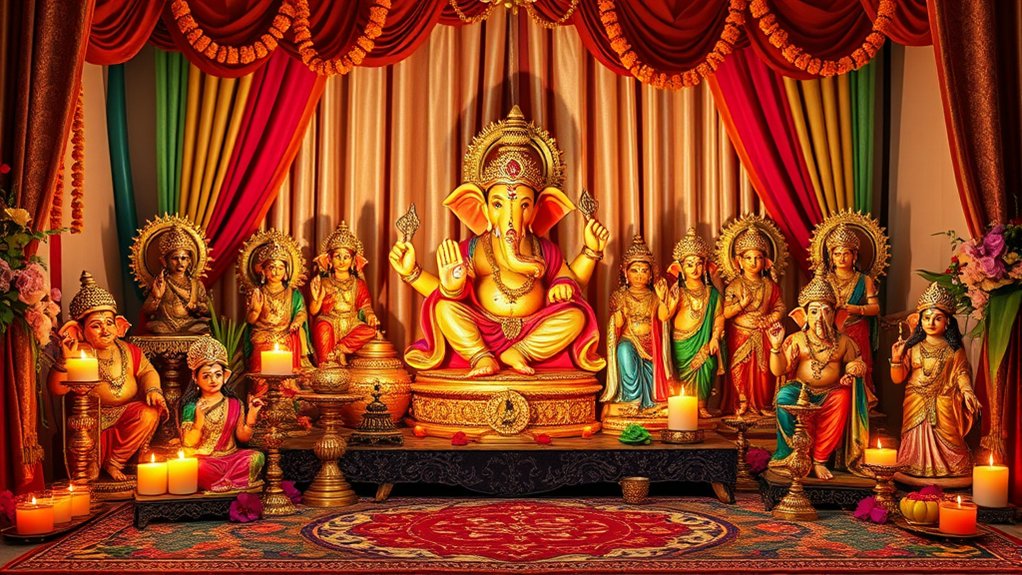 ganpati home decoration ideas