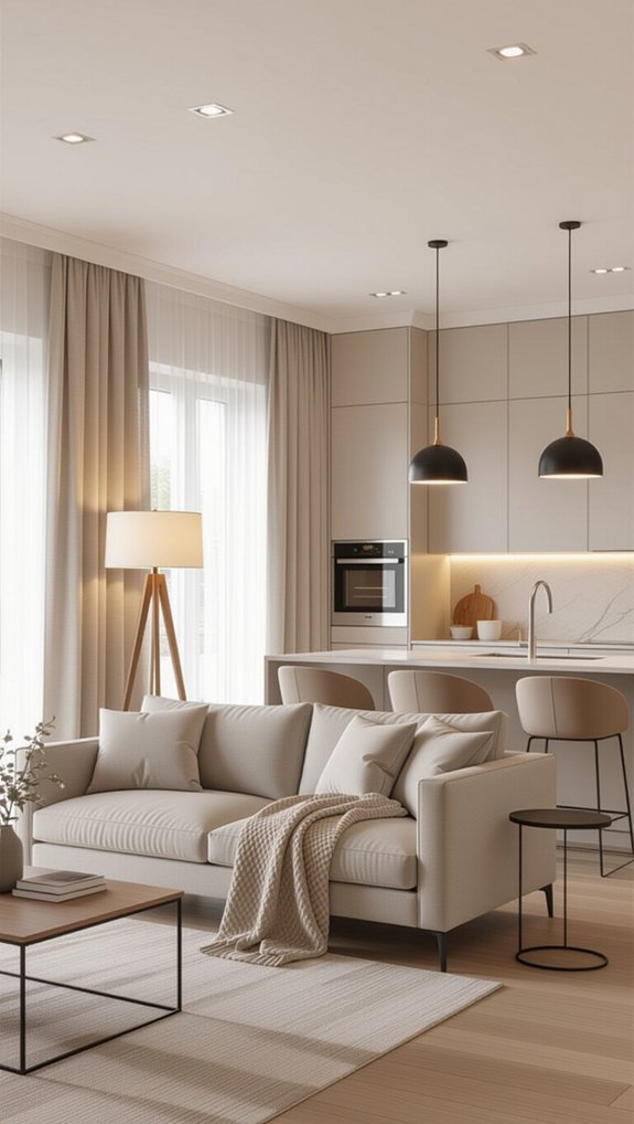 layered lighting for functionality