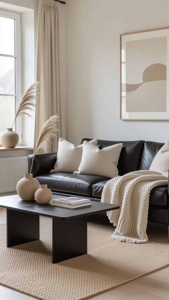 layered neutral textures enhance