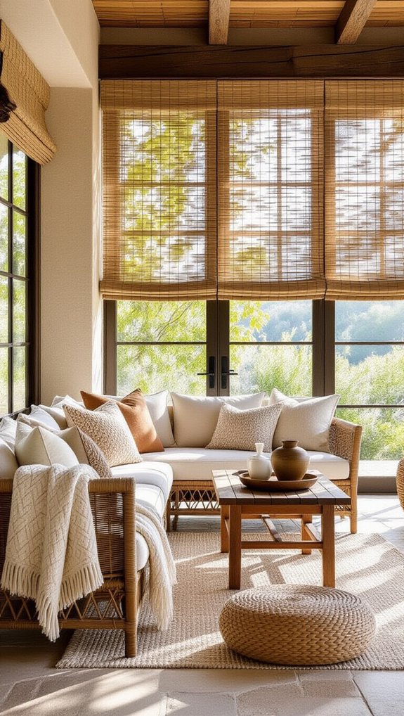 layered textures enhance patios