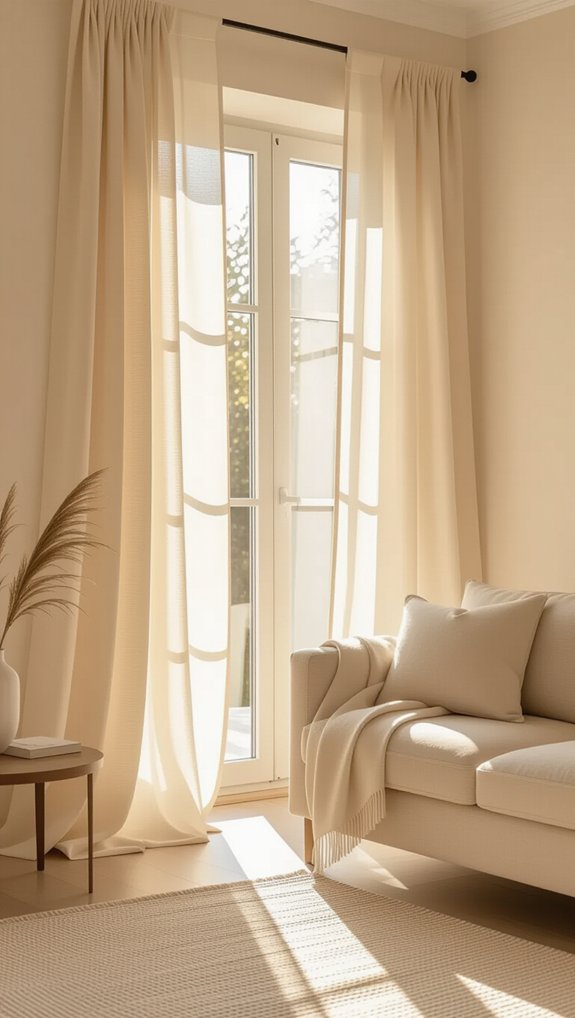 luxury silk curtain elegance