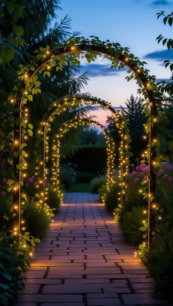 18 Outdoor String Lighting Ideas for Stunning Ambience 11 magical outdoor lighting setup