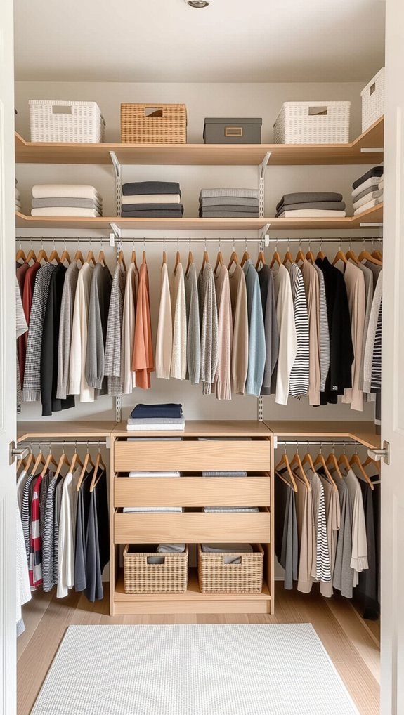 maximize closet organization efficiently