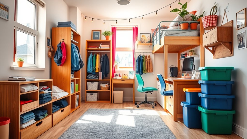 maximize small college dorms