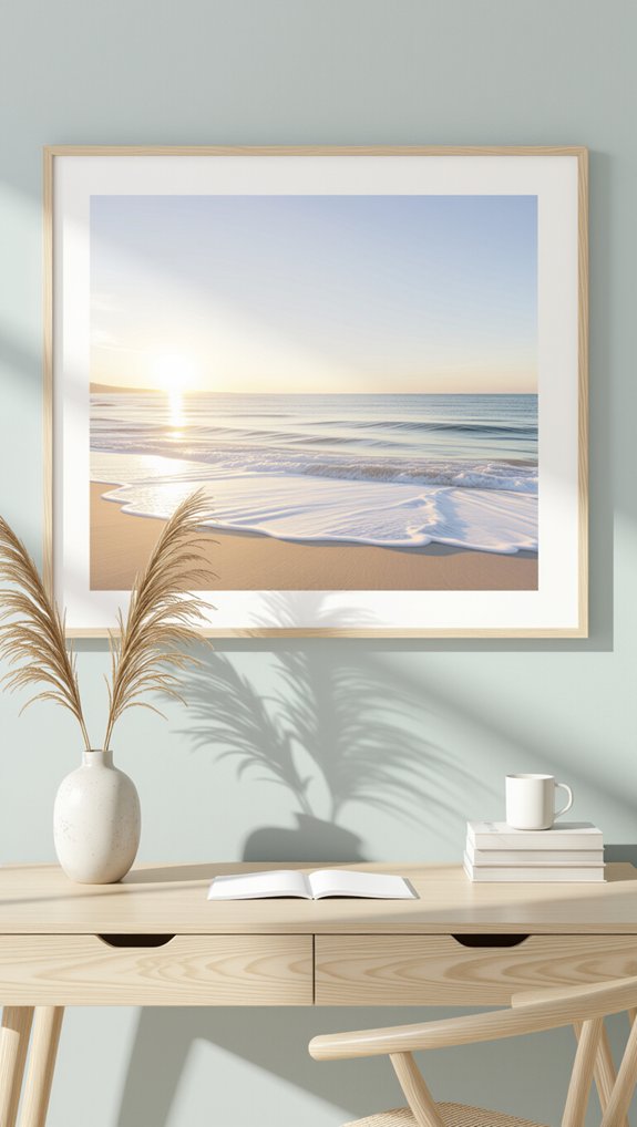 ocean inspired office decor