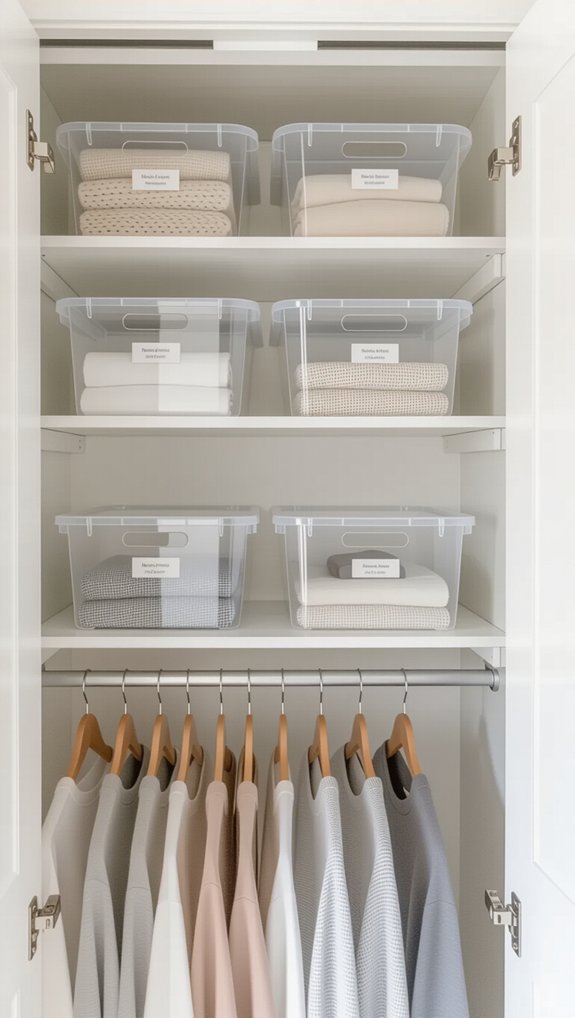 optimize vertical storage space