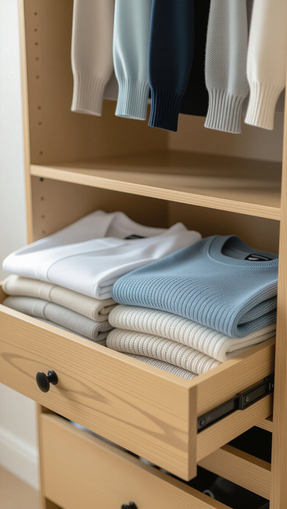 organized foldable clothing solutions