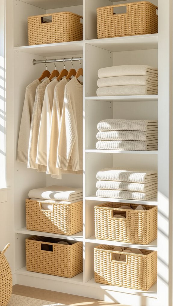 organized seasonal item storage