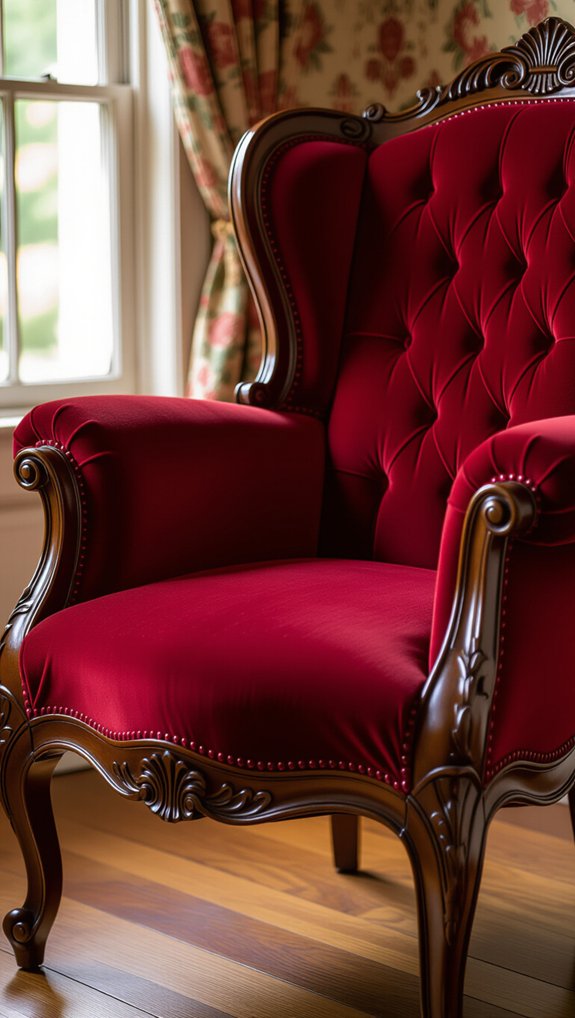 ornate plush vintage luxury