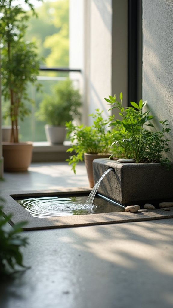portable serene water features