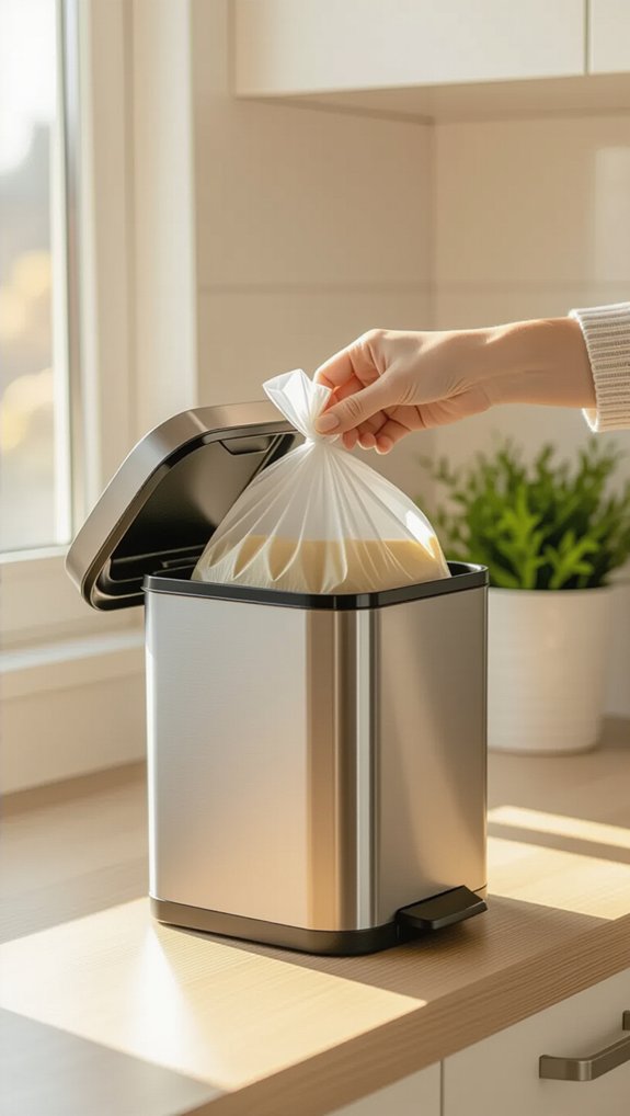 regular trash disposal habits