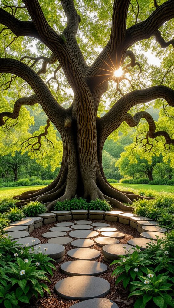 sacred tree gathering space