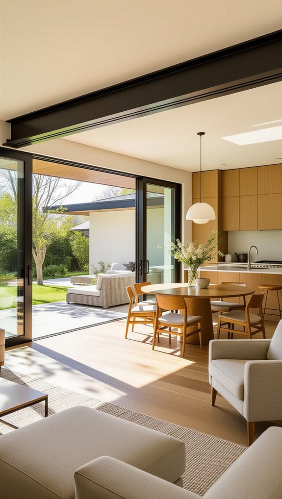 seamless indoor outdoor living