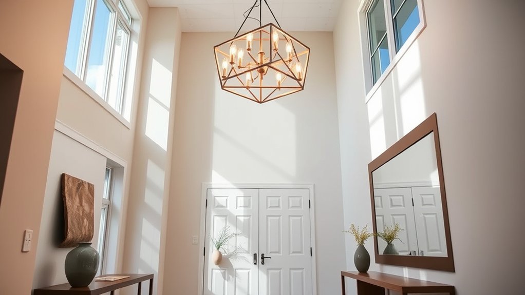 selecting stylish entryway chandeliers