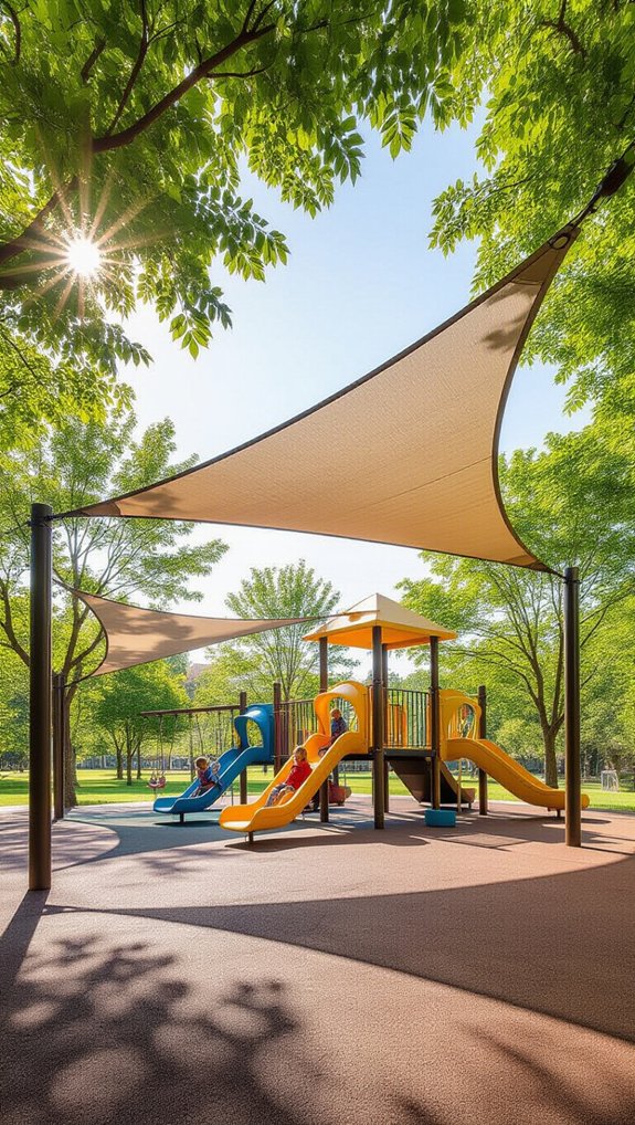 shade protection for playgrounds
