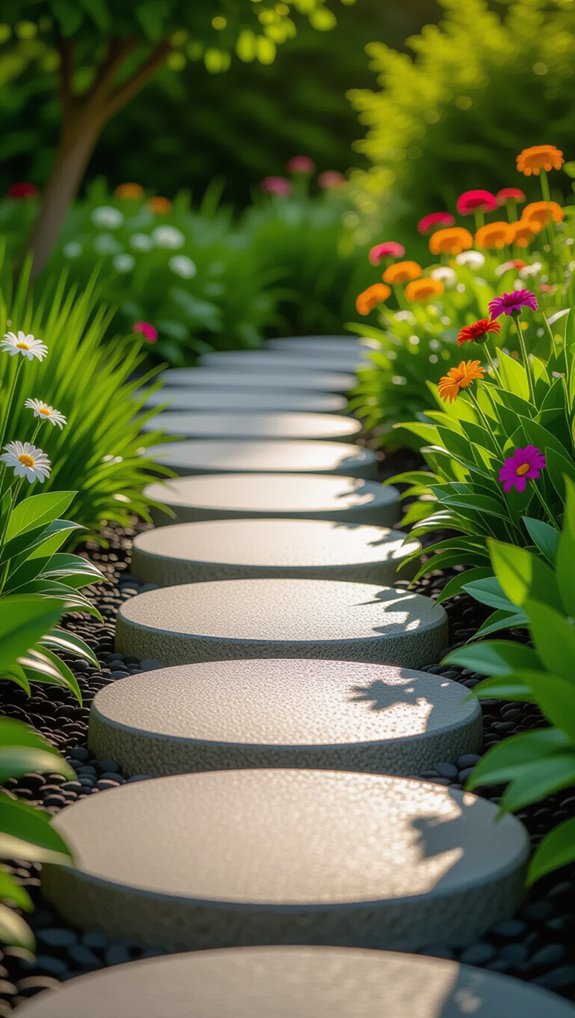stepping stone garden edges