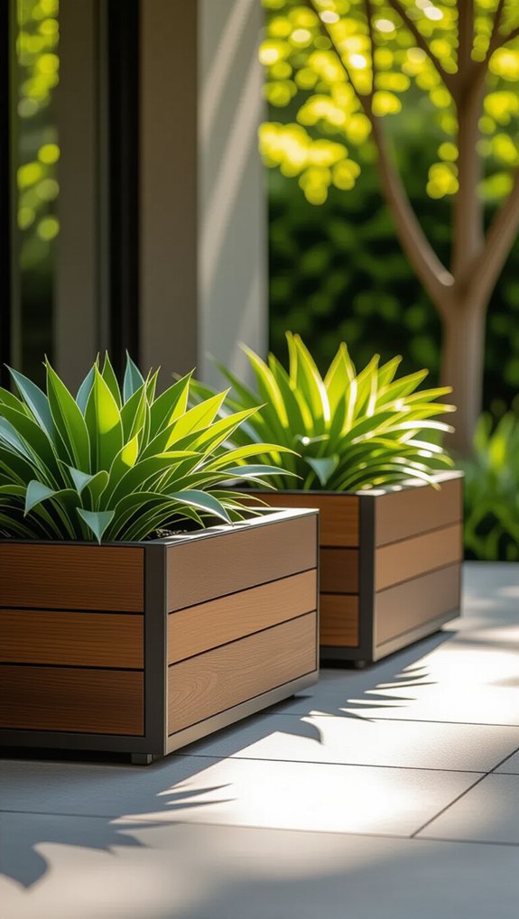 stylish eco friendly garden solution