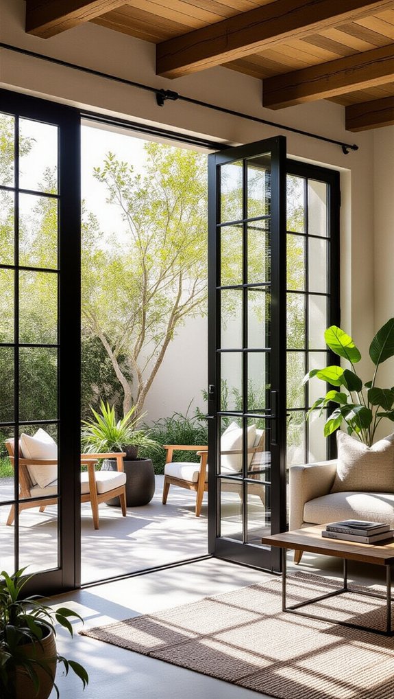 stylish natural light bridge