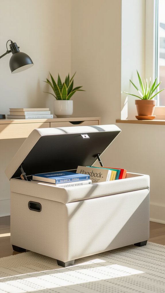 stylish storage solution ottoman