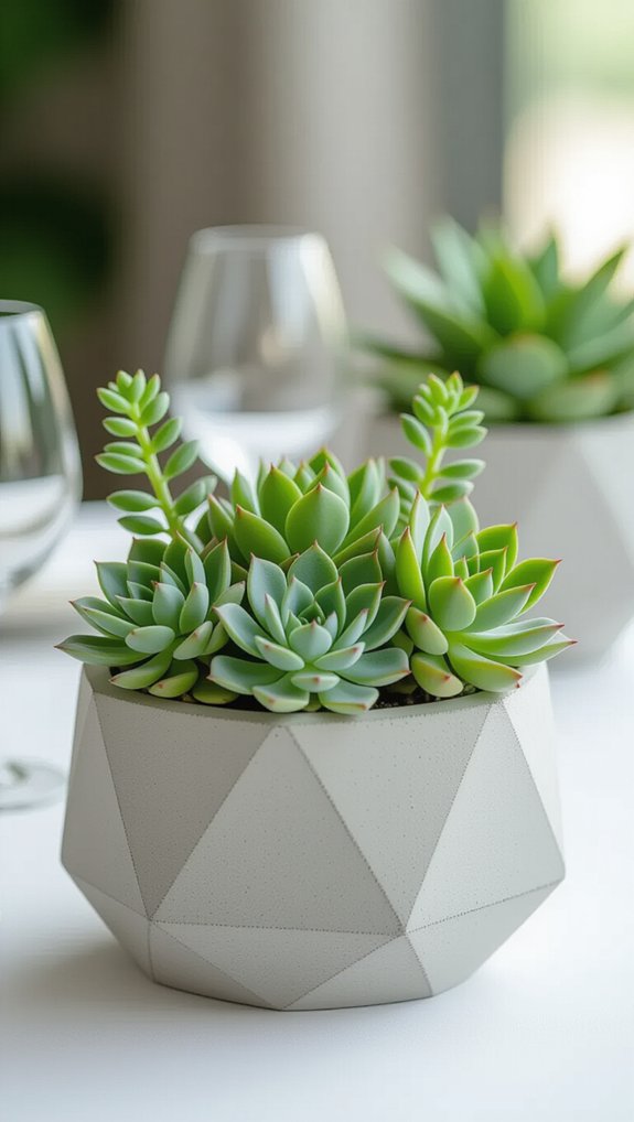 succulent centerpiece decoration ideas