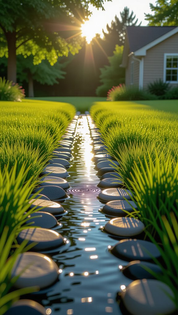 swale gardening for drainage