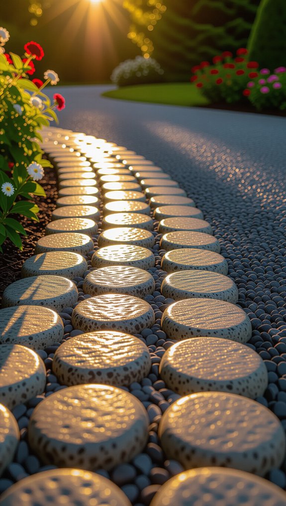 timeless cobblestone driveway charm