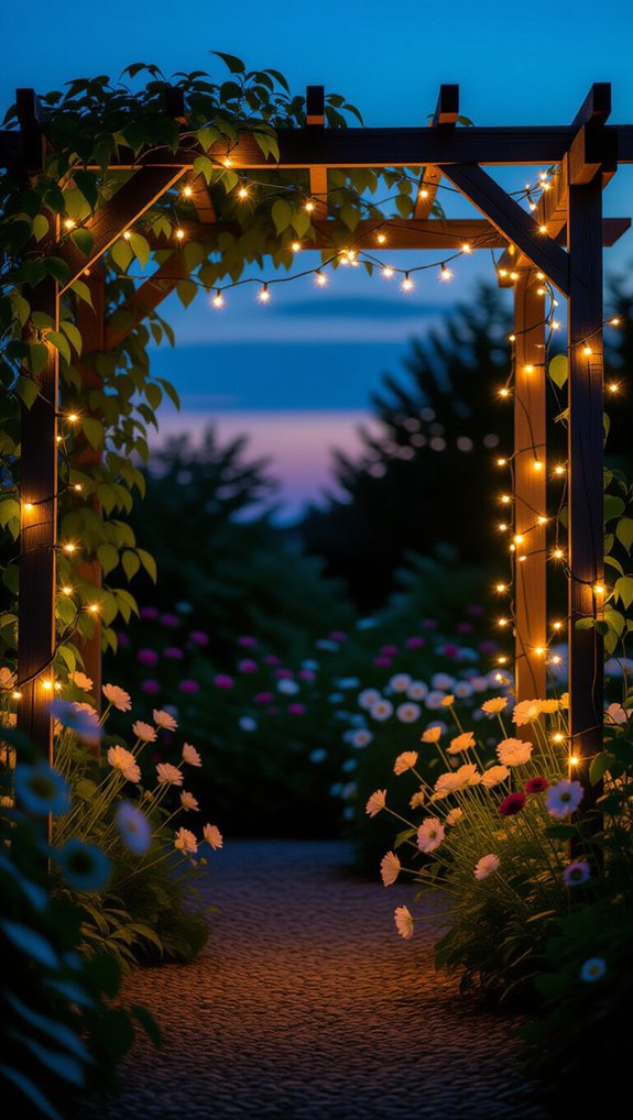 transformative garden lighting design