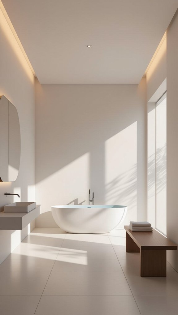 translucent walls with light control