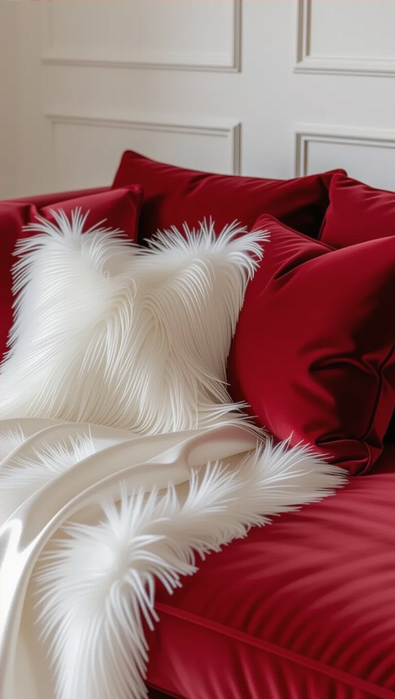 upgrade with plush textiles