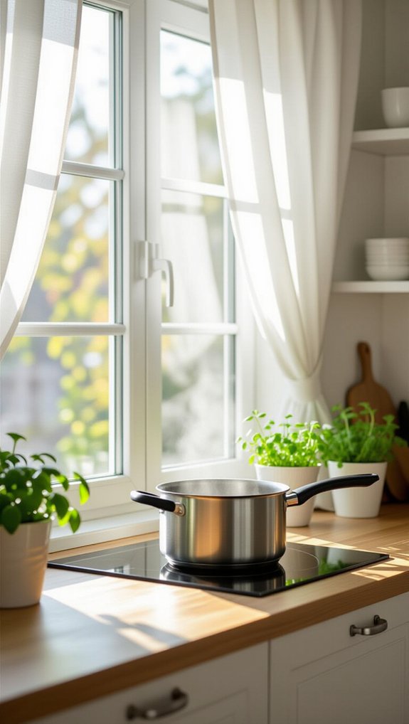 ventilate to eliminate odors