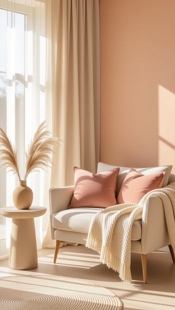 warm colors create comfort