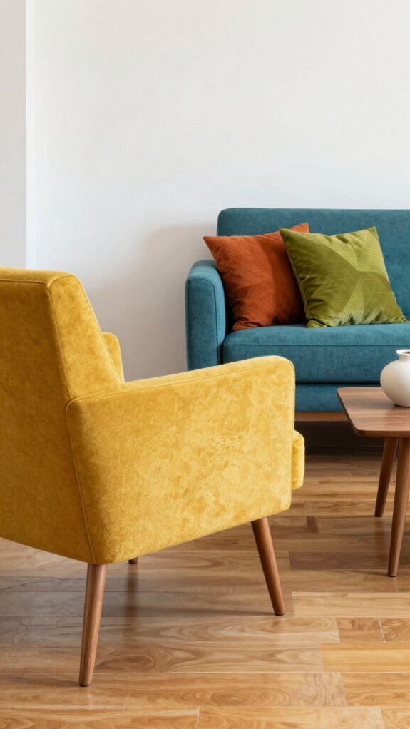 19 Mid Century Modern Furniture Ideas for Timeless and Functional Style 20 bold retro color accents