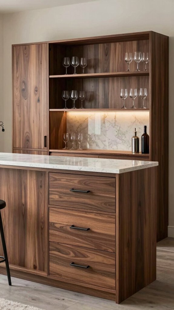 14 Under Bar Counter Ideas for Storage and Style 7 cabinet styles for bars
