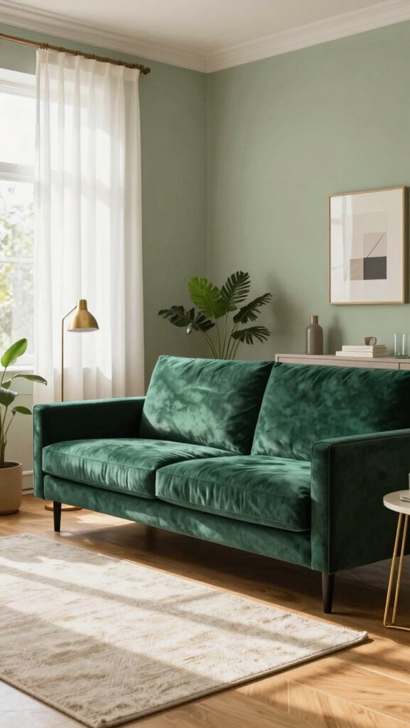 15 Green Couch Living Room Ideas That Feel Fresh and Balanced 2 choosing the perfect green