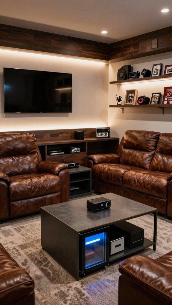 19 Man Cave Ideas for the Ultimate Personal Retreat 15 clever multi use furniture solutions