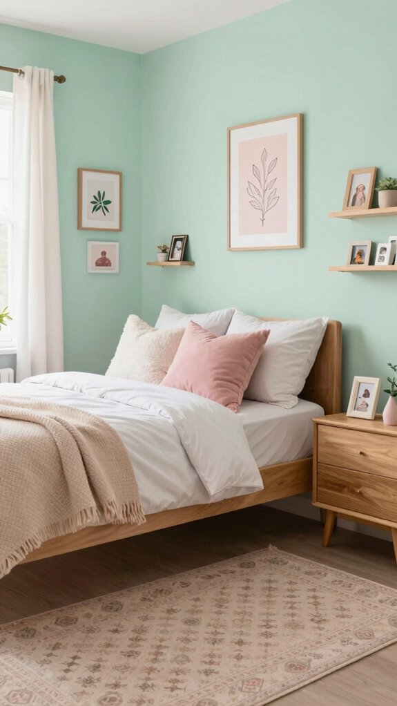 color palette reflects personality